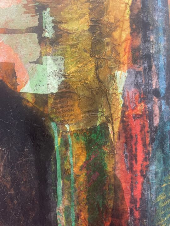 Photo 5 for Inspired by artist John Piper – contemporary batik on paper & fabric